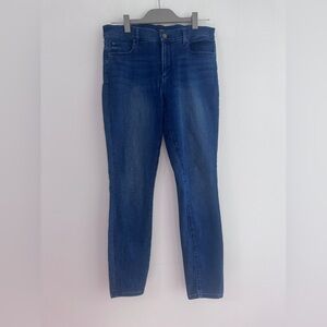 Ann Taylor Factory Dark Blue Skinny Jeans